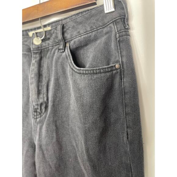 PACSUN black jeans women's 26 the MOM JEAN in a distressed style trendy - Picture 3 of 16
